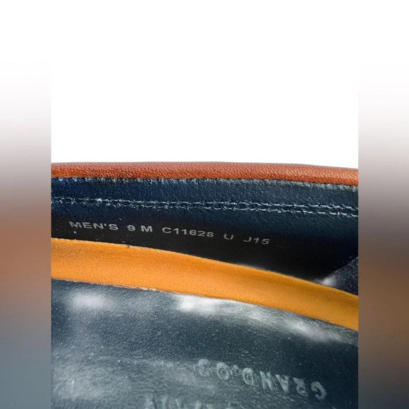 SOLD Cole Haan Genuine Leather Lenox Hill Venetian brown Loafers 9 - Picture 7 of 8